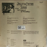 Jagjit Singh, Chitra Singh - Live in Concert at Wembley (Vinyl)